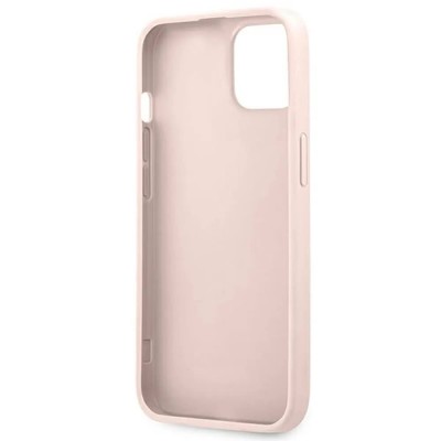 други,аксесоари,guess,guhcp13m4gmgpi,iphone,13.14.15,6.1,4g,big,phone,case,clear,(pink)