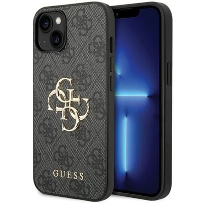 други,аксесоари,guess,guhcp15s4gmggr,iphone,151413,6.1,4g,big,phone,case,clear,(grey)
