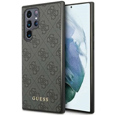 други,аксесоари,guess,guhcs24lg4gfgr,s24,ultra,s928,4g,phone,case,clear,(black,black)