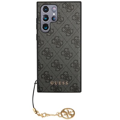 други,аксесоари,guess,guhcs24lgf4ggr,s24,ultra,s928,4g,charms,collection,phone,case,grey,(black,black)
