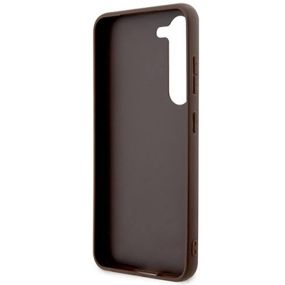 други,аксесоари,guess,guhcs24s4gmgbr,s24,s921,4g,big,phone,case,clear,(brown)