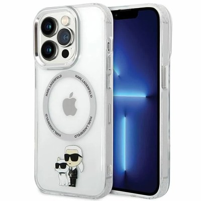 други,аксесоари,karl,lagerfeld,klhmp13lhnkcit,iphone,13,pro,6.1,iconic,karl&choupette,phone,case,clear,(transparent)