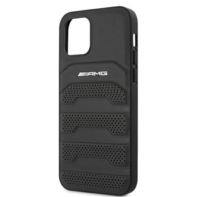 други,аксесоари,sourcing,amg,amhcp12sgsebk,iphone,12,mini,5.4,leather,debossed,lines,phone,case,clear,(black)