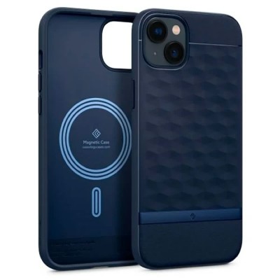 други,аксесоари,spigen,ology,parallax,mag,iphone,14,plus15,plus,6.7,midnight,acs04928,phone,case,clear,(blue,navy)