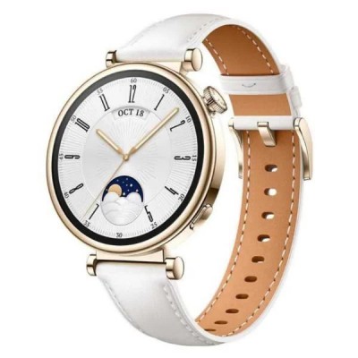 часовници,huawei,gt4,classic,41,mm,smartwatch,golden,(white)