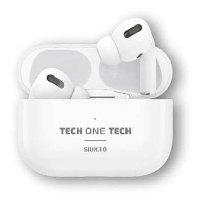 слушалки,слушалки,tech,one,tech,siux.10,tec1410,tws,wireless,earphones,white,(white)