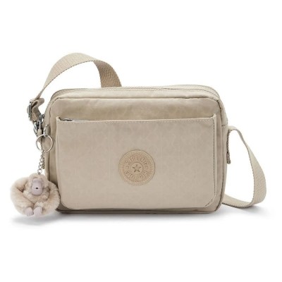 чанта,всички,чанти,kipling,abanu,m,4l,bag,sign,beige,emb,(beige)