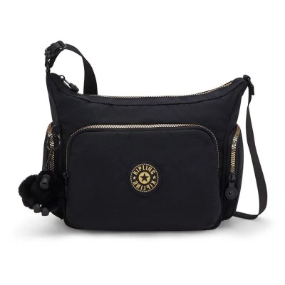 чанта,всички,чанти,kipling,gabb,s,7l,bag,black,(glorious,gold)