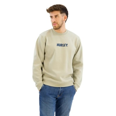 блуза,мъжки,пуловери,hurley,adios,heat,sweatshirt,sandstorm,(beige)