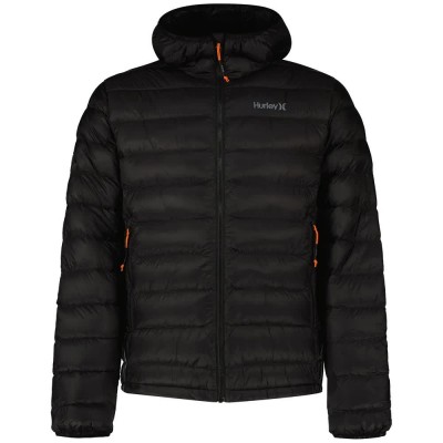 яке,мъжки,якета,hurley,cayuga,puffer,jacket,black