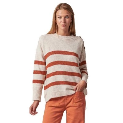 блуза,дамски,пуловери,дамски,плетени,дрехи,deeluxe,francine,sweater,butternut,(grey)