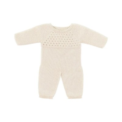 детски,пижами,miniland,knitted,40,cm,long,sleeve,sleepsuit,beige,(white)