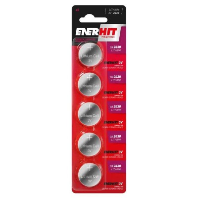 батерии,enerhit,lithium,button,cell,cr,2430,3v,red,(grey)