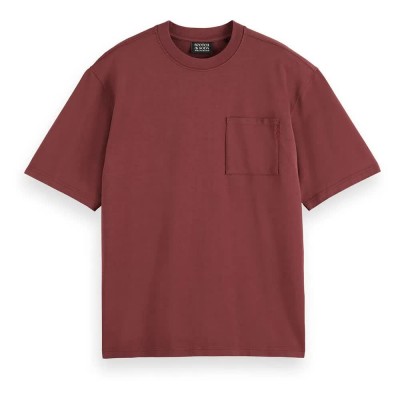 тениска,мъжки,тениски,scotch,&,soda,178485,short,sleeve,t,shirt,red