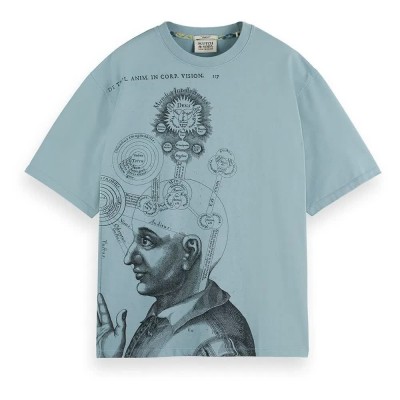 тениска,мъжки,тениски,scotch,&,soda,178491,short,sleeve,t,shirt,blue