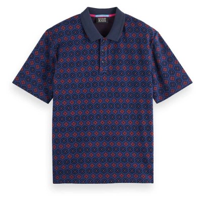 мъжки,блузи,с,яка,scotch,&,soda,178515,short,sleeve,polo,blue