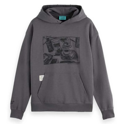 суичър,мъжки,пуловери,scotch,&,soda,180423,hoodie,grey