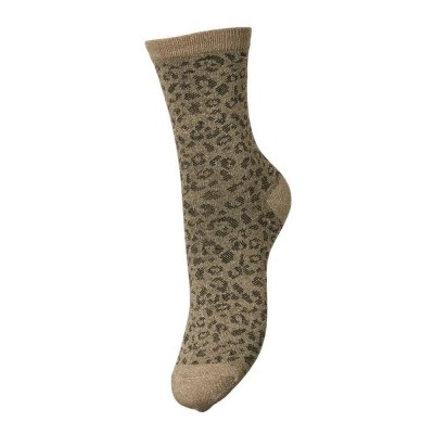 чорапи,дамски,чорапи,pieces,sebby,glitter,long,socks,fossil,morel,(brown)