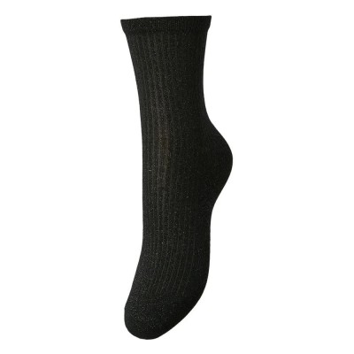 чорапи,дамски,чорапи,pieces,sebby,glitter,long,stripe,long,socks,black,black,(black)