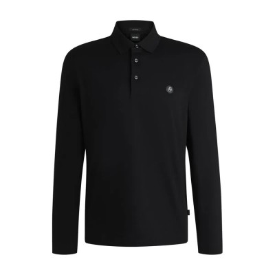 мъжки,блузи,с,яка,boss,paley,10263030,long,sleeve,polo,black,(black)