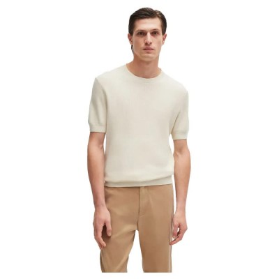 тениска,мъжки,тениски,boss,h,dalon,10261632,short,sleeve,t,shirt,open,white