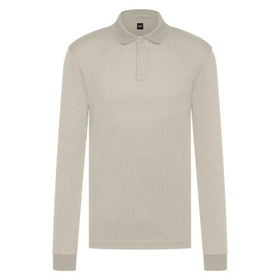 мъжки,блузи,с,яка,boss,h,pado,431,10262969,long,sleeve,polo,open,white,(beige)