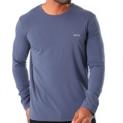 блуза,мъжки,пуловери,boss,mix&match,sweatshirt,blue,(navy)