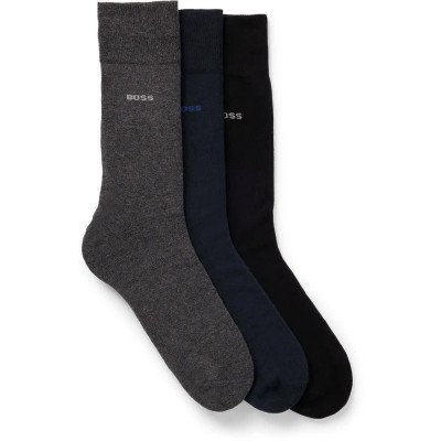 чорапи,мъжки,чорапи,boss,set,uni,cc,10246808,01,socks,3,pairs,open,miscellaneous,(multicolor)