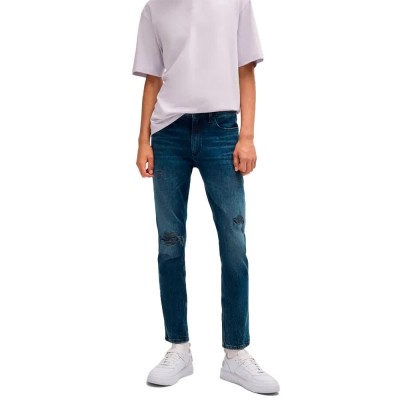 дънки,мъжки,панталони,hugo,734,10259627,03,jeans,blue