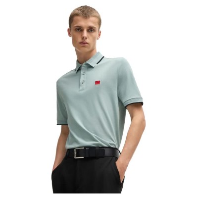 мъжки,блузи,с,яка,hugo,deresino232,10231467,01,short,sleeve,polo,open,grey,(grey)
