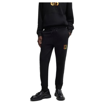 панталони,мъжки,панталони,hugo,dirdupan,10266045,pants,black