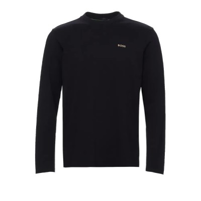 тениска,мъжки,тениски,boss,long,10256064,long,sleeve,t,shirt,black