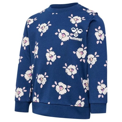 блуза,детски,блузи,hummel,bloom,sweatshirt,blue