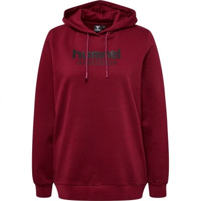 суичър,дамски,блузи,hummel,booster,hoodie,cabernet,(red)