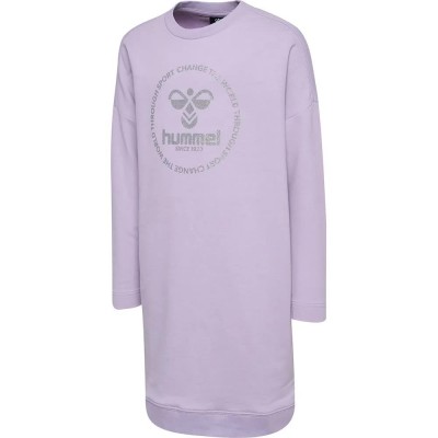 рокля,детски,поли,и,рокли,hummel,elly,long,sleeve,dress,purple