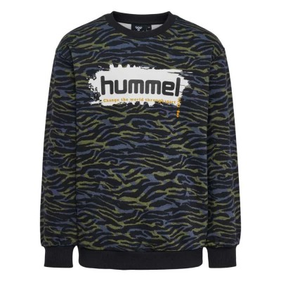 блуза,детски,блузи,hummel,frede,sweatshirt,black