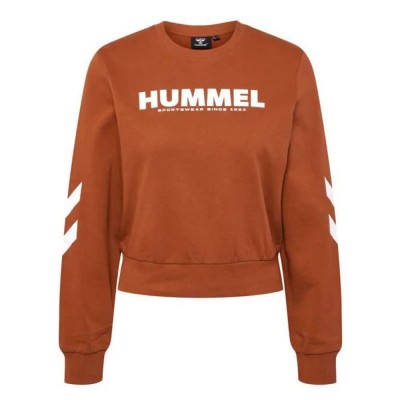 блуза,дамски,блузи,hummel,legacy,sweatshirt,arabian,spice,(orange)