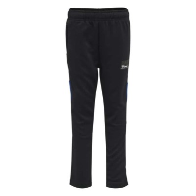 анцуг,детски,панталони,hummel,ralph,joggers,black,(black,sodalite,blue)