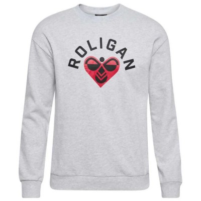 блуза,мъжки,пуловери,hummel,roligan,sweatshirt,grey,(light,grey,melange)