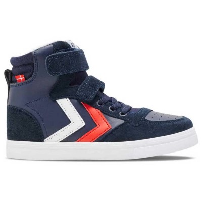 маратонки,детски,маратонки,hummel,slimmer,stadil,leather,high,trainers,blue,(peacoat)