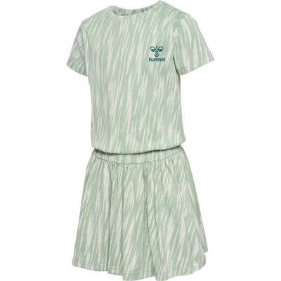 рокля,детски,поли,и,рокли,hummel,sophia,short,sleeve,dress,green