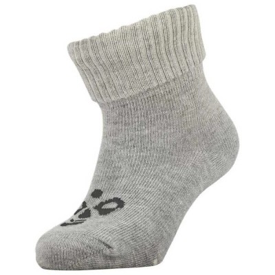 чорапи,детски,чорапи,hummel,sora,wool,long,socks,grey,(grey,melange)
