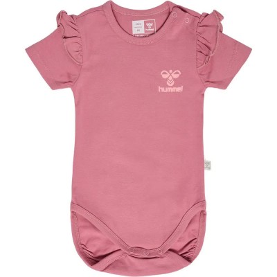 детски,облекла,за,момичета,hummel,talya,ruffle,short,sleeve,body,pink,(mesa,rose)