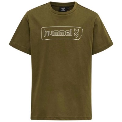 тениска,детски,тениски,hummel,tomb,short,sleeve,t,shirt,dark,olive,(green)