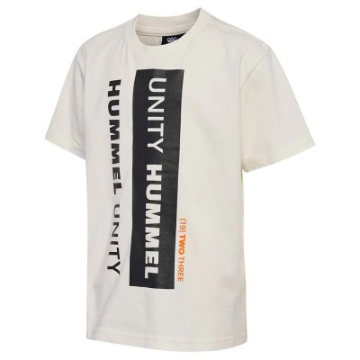 тениска,детски,тениски,hummel,unity,short,sleeve,t,shirt,beige,(marshmallow)
