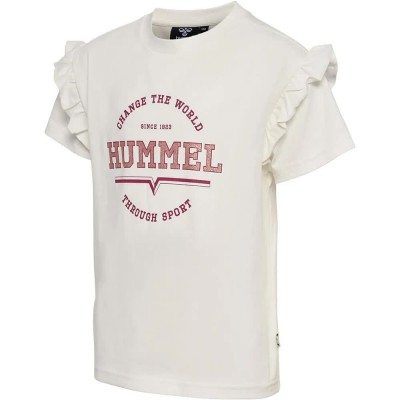 тениска,детски,тениски,hummel,violet,short,sleeve,t,shirt,marshmallow,(beige)