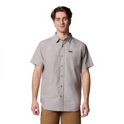риза,с,къс,ръкав,мъжки,ризи,columbia,rapid,rivers™,short,sleeve,shirt,stone,green,(grey)