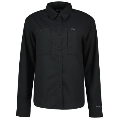 риза,с,дълъг,ръкав,дамски,блузи,дамски,ризи,columbia,silver,ridge,utility™,regular,long,sleeve,shirt,black