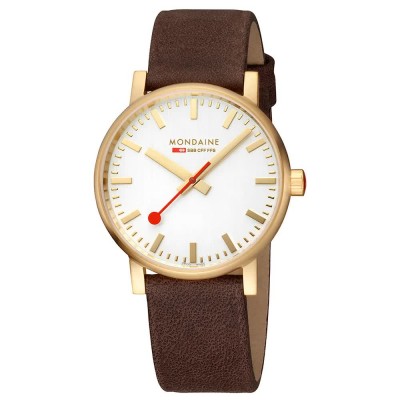 часовник,часовници,mondaine,sbb,evo2,slv,dial,watch,brown