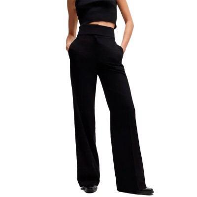 панталони,дамски,панталони,hugo,himia,10260152,pants,black